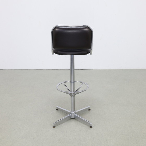 Image 1 of Tabouret de bar 5x en chrome 1970