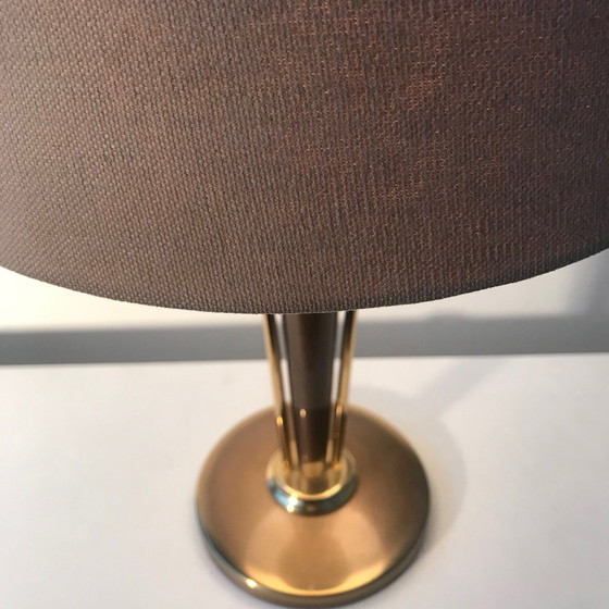 Image 1 of Lampada da tavolo Regency in bronzo/ottone