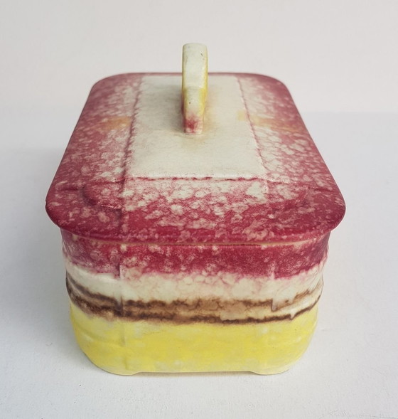 Image 1 of Antique Art Deco Cookie Jar