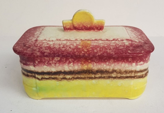 Image 1 of Antique Art Deco Cookie Jar