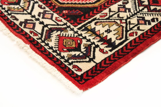 Image 1 of Original Persian Rug Nomadic & Village Rug Hamadan 216 X 161 Cm Top Condition