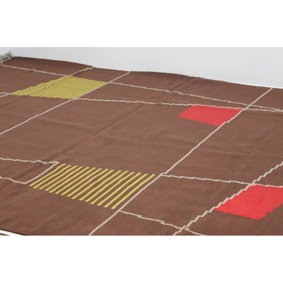 Image 1 of Tappeto vintage con disegno geometrico, 1959