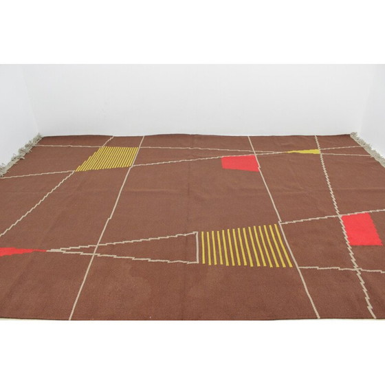 Image 1 of Tappeto vintage con disegno geometrico, 1959
