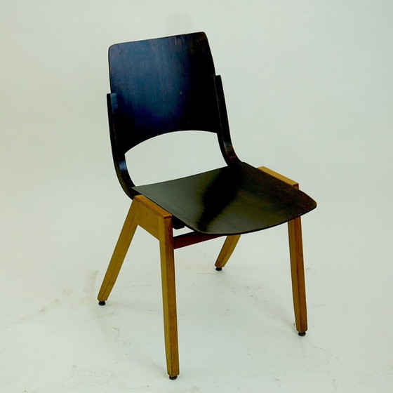 Image 1 of Vintage Austrian Modernist P7 Chair by Roland Rainer, 1950s