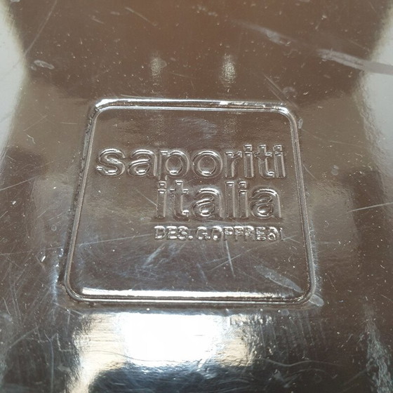 Image 1 of Set of 4 vintage chairs by Giovanni Offredi Sail for Saporiti, Italy 1973