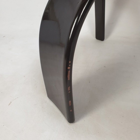 Image 1 of Set of 4 vintage chairs by Giovanni Offredi Sail for Saporiti, Italy 1973