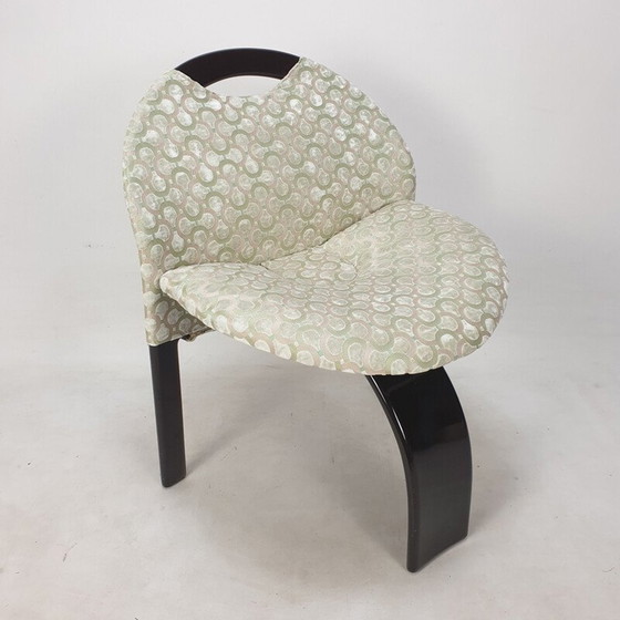 Image 1 of Set of 4 vintage chairs by Giovanni Offredi Sail for Saporiti, Italy 1973