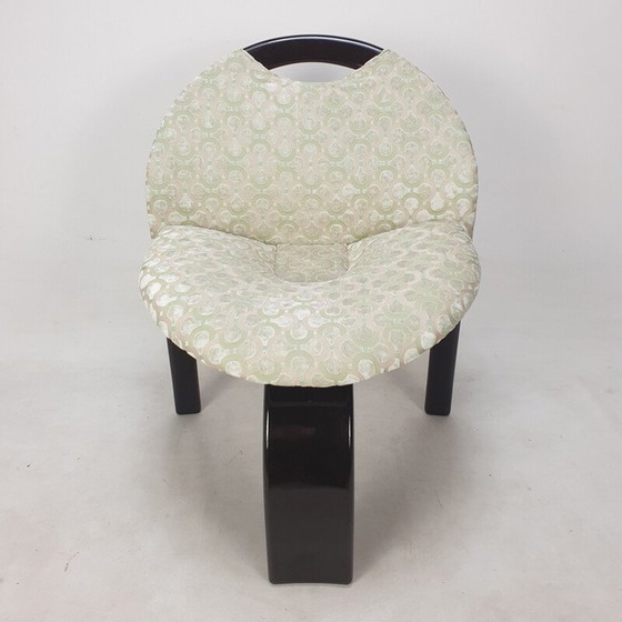 Image 1 of Set of 4 vintage chairs by Giovanni Offredi Sail for Saporiti, Italy 1973