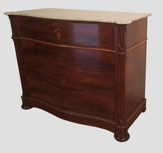 Image 1 of Louis Phillip Chest of Drawer