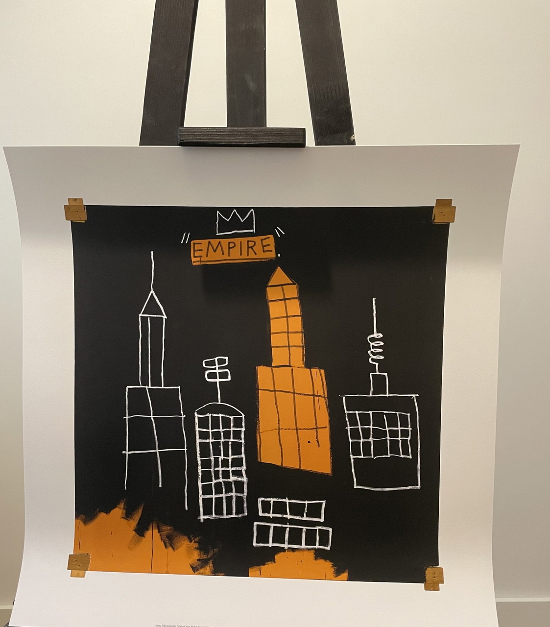 Jean Michel Basquiat (1960-1988), Mecca, 1982, Licensed by