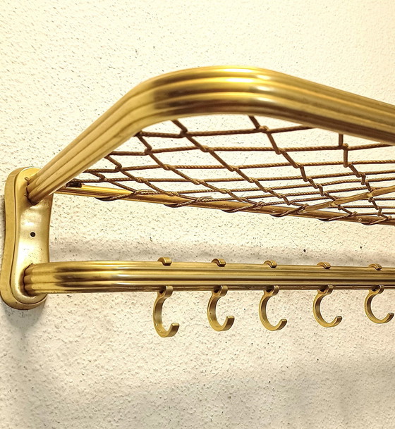 Image 1 of Fifties String Coat Rack