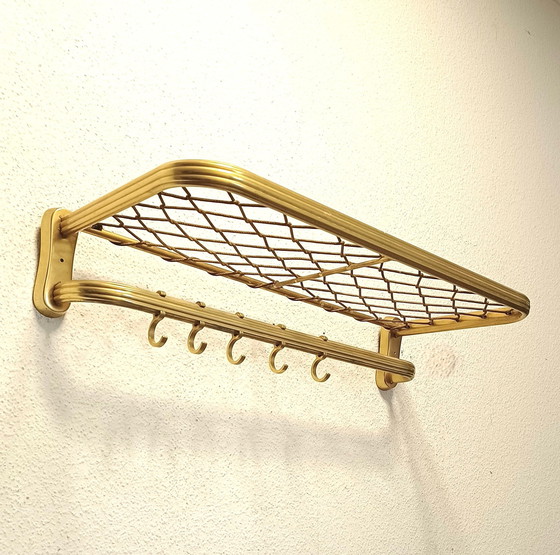 Image 1 of Fifties String Coat Rack