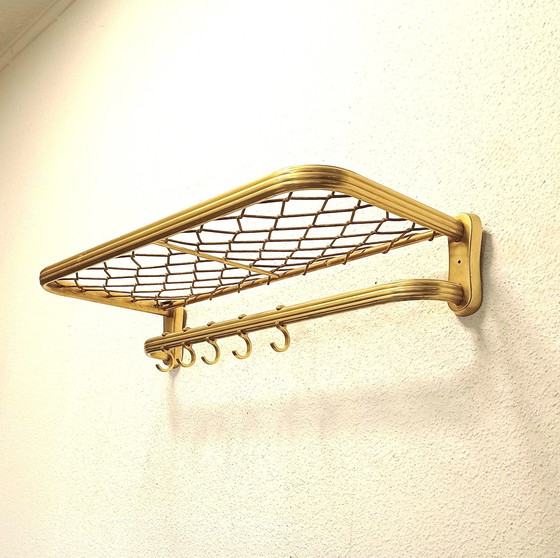 Image 1 of Fifties String Coat Rack