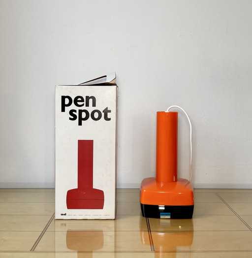 Pop Art Pendant Light, Denmark 1970S, Vintage Lamp, Space Age, Original Box, Design Bent Karlby For A. Schrøder Kemi - Ask Belys