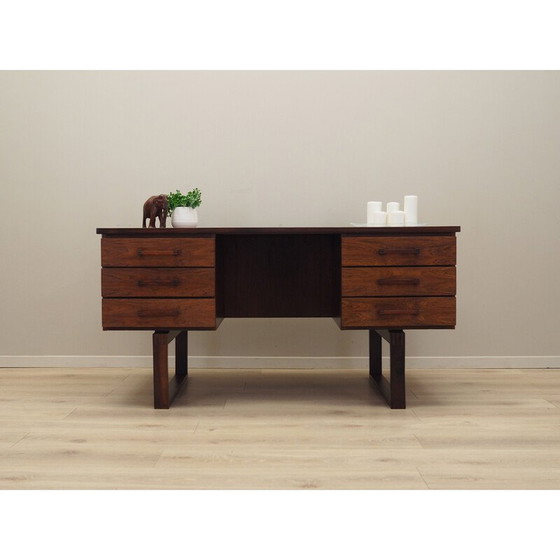 Image 1 of Scrivania vintage in palissandro di Torben Valeur e Henning Jensen per Dyrlund, anni '60