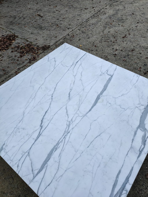 Large Carrara Marble Table