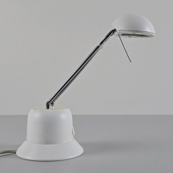 Image 1 of Postmodern Design - Vintage Massive Adjustable Telescopic Antenna Desk Lamp - Retro Table Lamp - Memphis Design - Belgium, 1980S