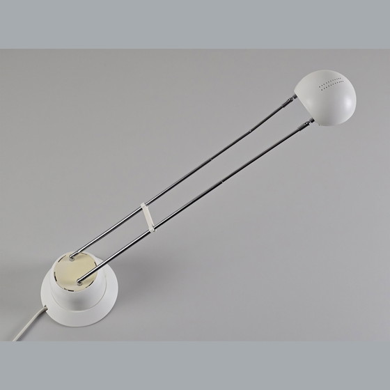 Image 1 of Postmodern Design - Vintage Massive Adjustable Telescopic Antenna Desk Lamp - Retro Table Lamp - Memphis Design - Belgium, 1980S