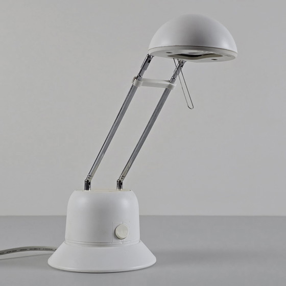 Image 1 of Postmodern Design - Vintage Massive Adjustable Telescopic Antenna Desk Lamp - Retro Table Lamp - Memphis Design - Belgium, 1980S