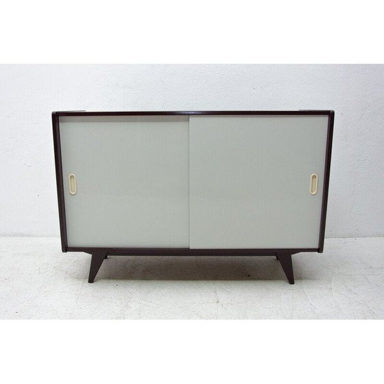 Image 1 of Credenza moderna vintage in legno di faggio di Jiří Jiroutek, Cecoslovacchia 1960