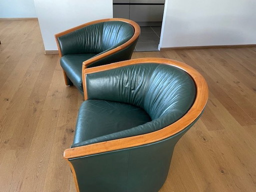 2x Ekornes armchair