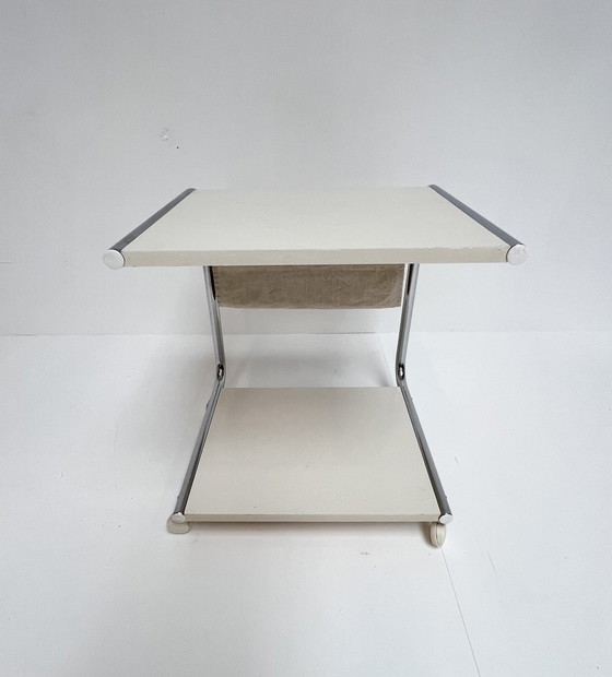 Image 1 of Set Of 2 Scandinavian Side Tables Or Nightstands, 1980'S