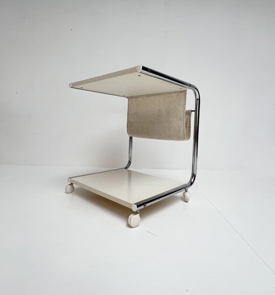 Image 1 of Set Of 2 Scandinavian Side Tables Or Nightstands, 1980'S