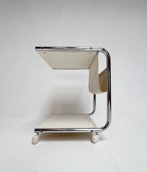 Image 1 of Set Of 2 Scandinavian Side Tables Or Nightstands, 1980'S