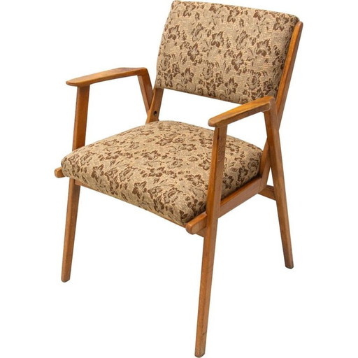 Mid-century office chair, Czechoslovakia 1960