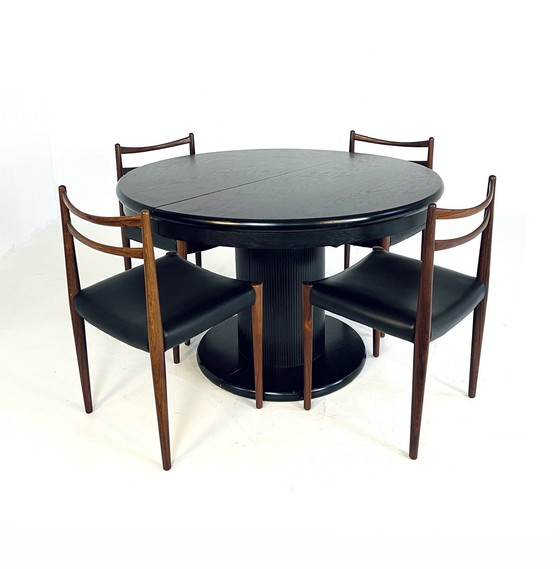 Image 1 of Extendable Xl Dining Table '80