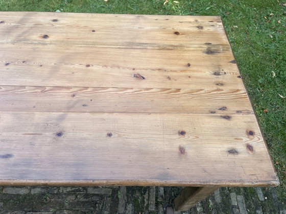 Image 1 of Country Farmers Table Dining Table Work Table Farmers Table French