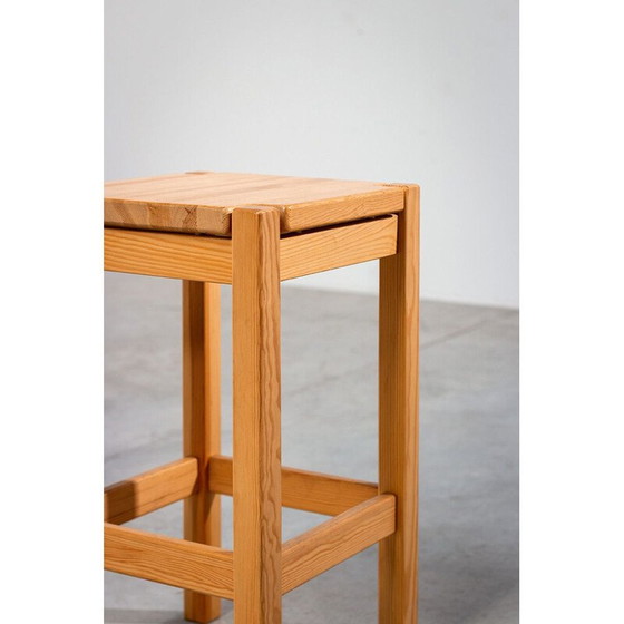 Image 1 of Pair of vintage hongisto stools by Ilmari Tapiovaara for Laukaan Puu, Finland 1960