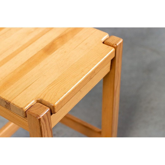 Image 1 of Pair of vintage hongisto stools by Ilmari Tapiovaara for Laukaan Puu, Finland 1960