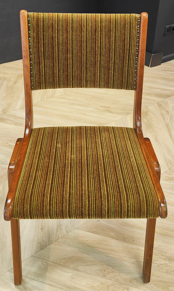 Image 1 of 4x Mid Century dining table chair