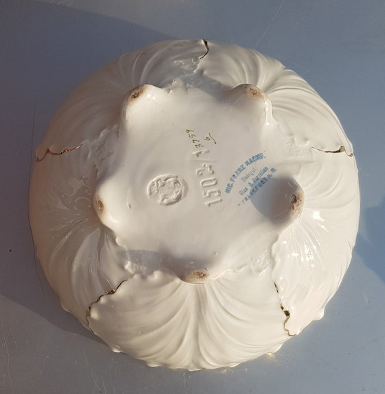 Image 1 of 10 platos antiguos de huevo orientales con cuenco y hueveras