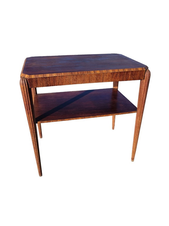 Image 1 of Art Deco Rosewood Side Table