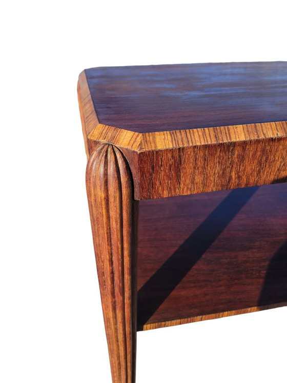 Image 1 of Art Deco Rosewood Side Table