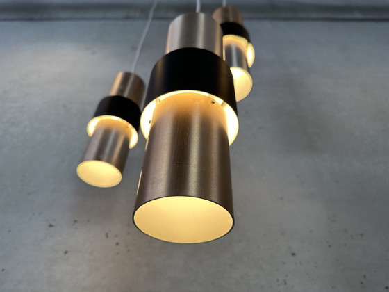 Image 1 of 3x lampes suspendues vintage Raak
