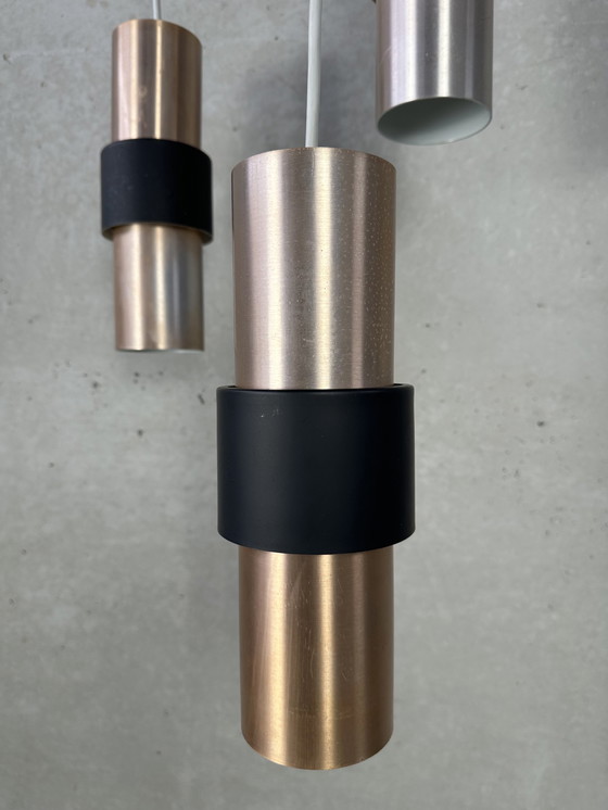 Image 1 of 3 lampade a sospensione vintage RAAK