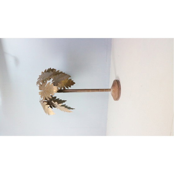 Image 1 of Scultura vintage di palma in rame per La Maison Jansen, Francia