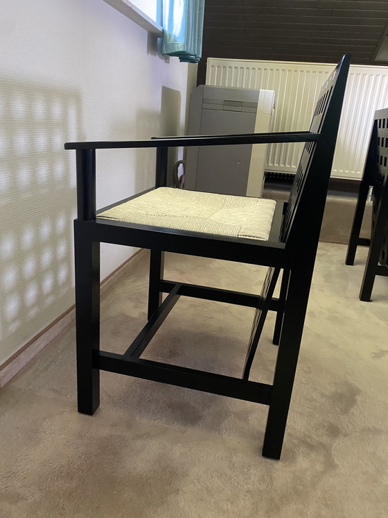 Image 1 of Stylish dining room set by Charles Rennie Mackintosh