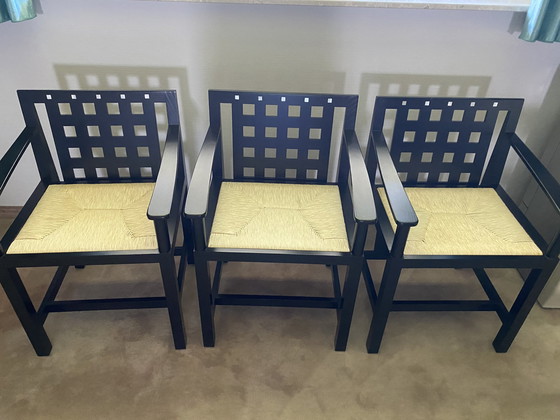 Image 1 of Stylish dining room set by Charles Rennie Mackintosh