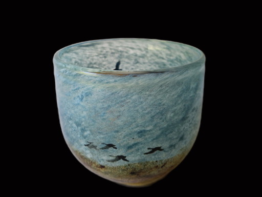 Kosta Boda - "Nordic" Bowl By Kjell Engman