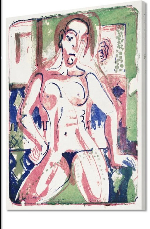 Ernst Kirchner ---Nude Woman