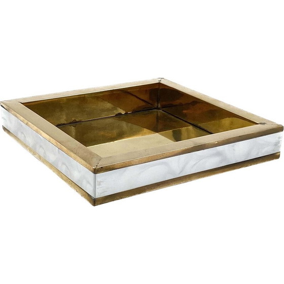 Image 1 of Vintage brass ashtray, Italy 1970