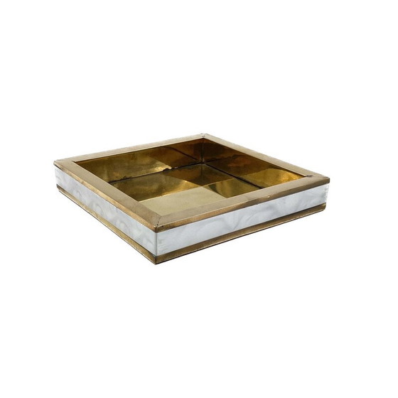Image 1 of Vintage brass ashtray, Italy 1970