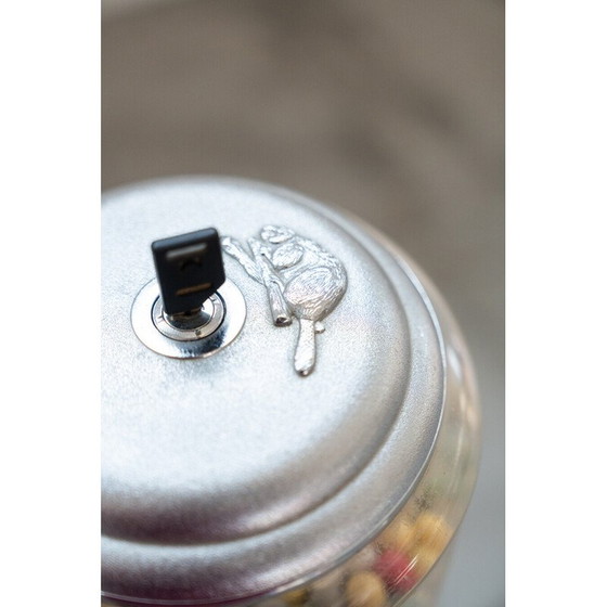 Image 1 of Vintage iron column candy dispenser by Castor, Canada 1990