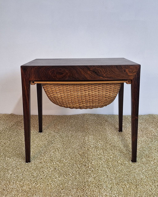 Severin Hansen Sewing Table In Rosewood