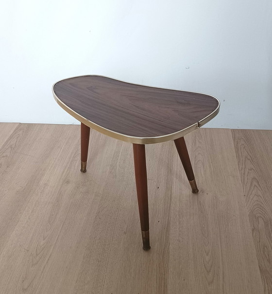 Image 1 of Fifties Side Table In Kidney Form