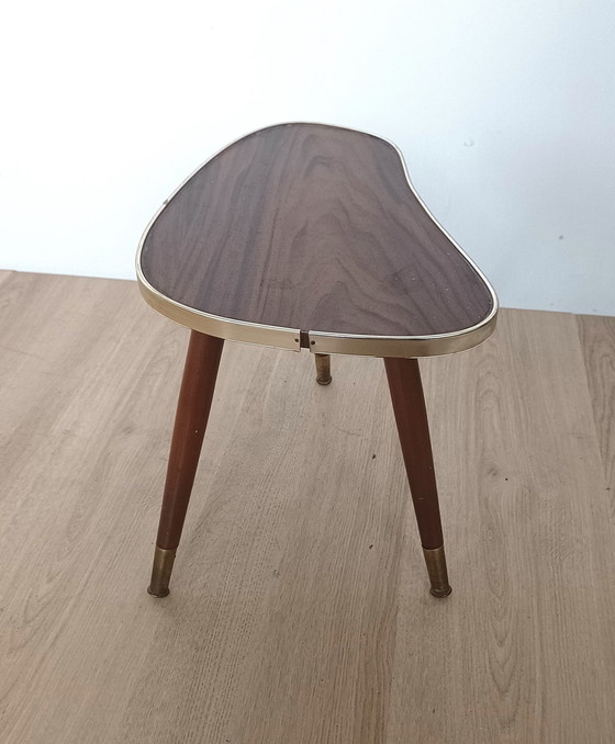 Image 1 of Fifties Side Table In Kidney Form